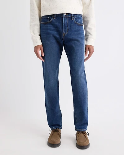 Slim-Fit Dark-Wash Jeans