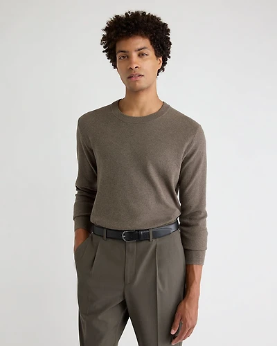 Long-Sleeve Crew-Neck Sweater
