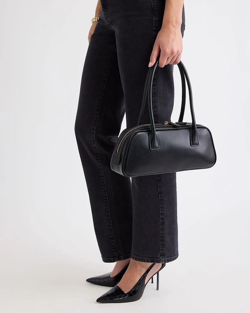 Sac Style East-West en Faux Cuir