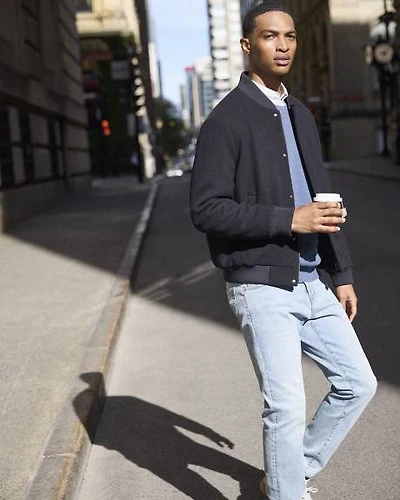Veste Aviateur en Laine
