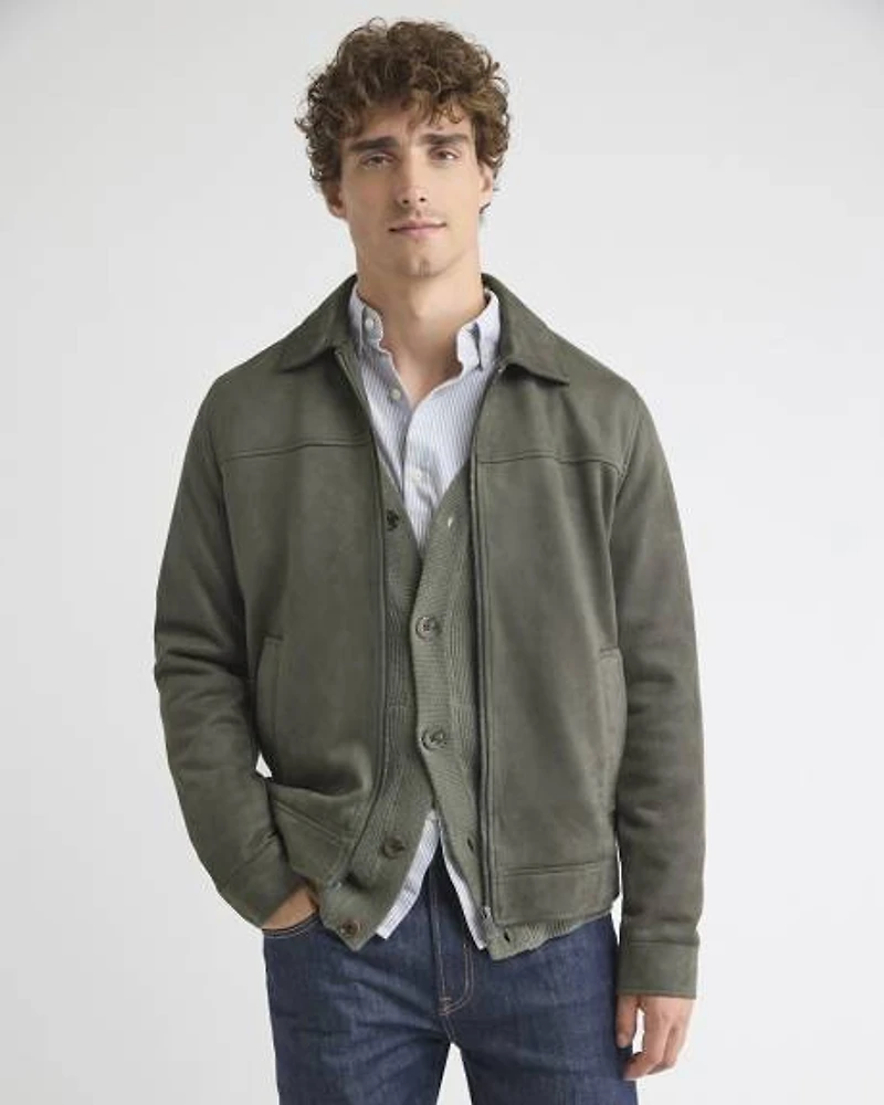 Faux Suede Milkman Jacket