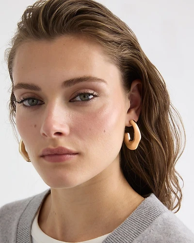 Sculptural Hoops