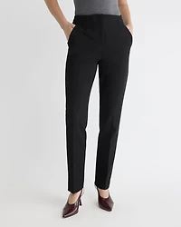 Pantalon Long à Jambe Étroite et Taille Haute