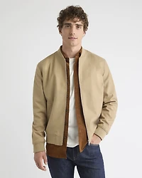 Veste Aviateur en Sergé Brossé
