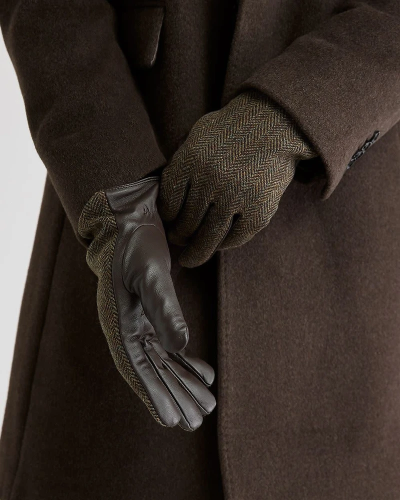 Gants en Cuir et Laine