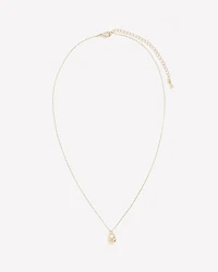 Chaîne Délicate avec Pendentif Cadenas en Coeur