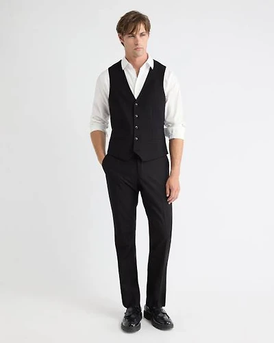 Wool-Blend Suiting Vest