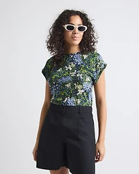 Classic-Fit Extended-Sleeve Crew-Neck Tee