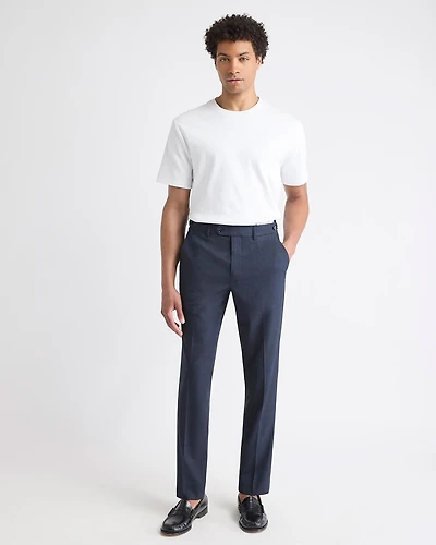Black Slim-Fit Essential Pant