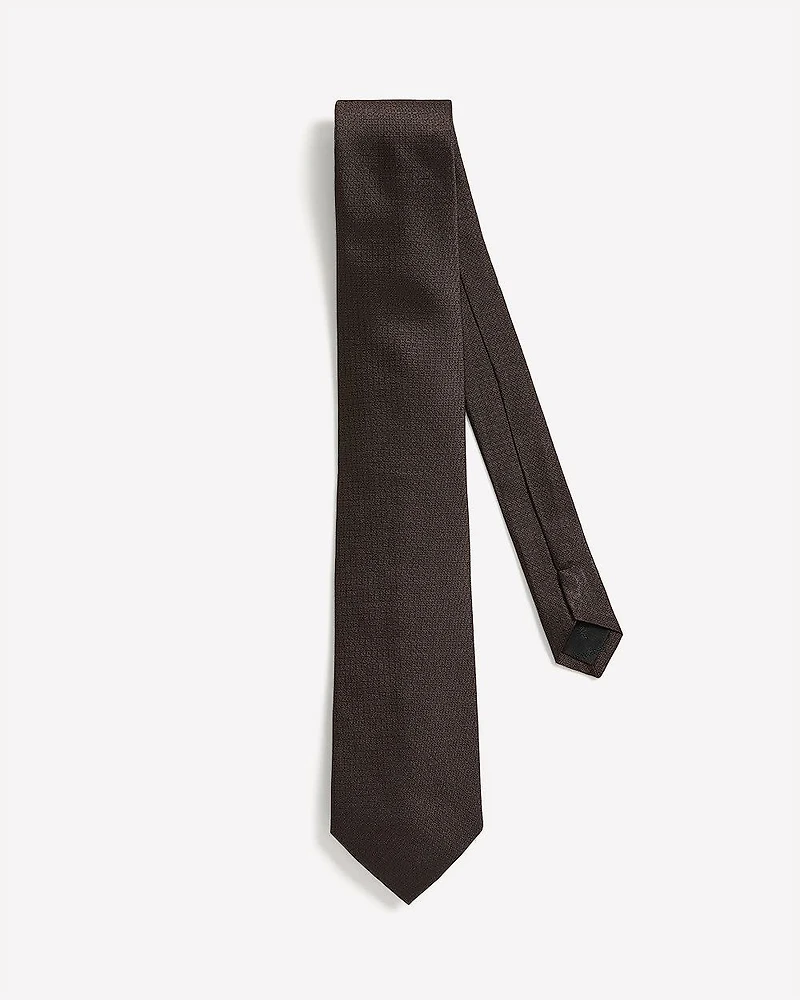Regular Tie with Geometric Pattern