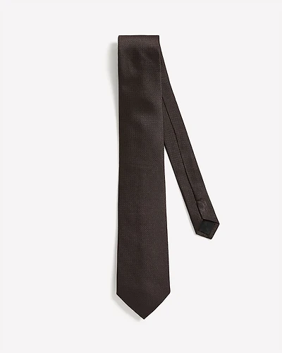 Regular Tie with Geometric Pattern