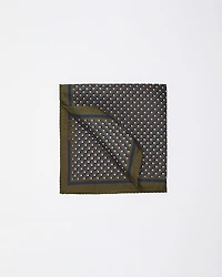 Handkerchief with Micro Geometric Pattern