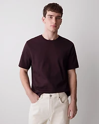 Solid Short-Sleeve Crew-Neck Tee