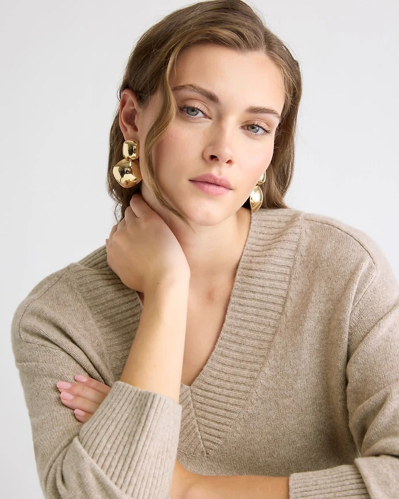 Dome Pendant Earrings