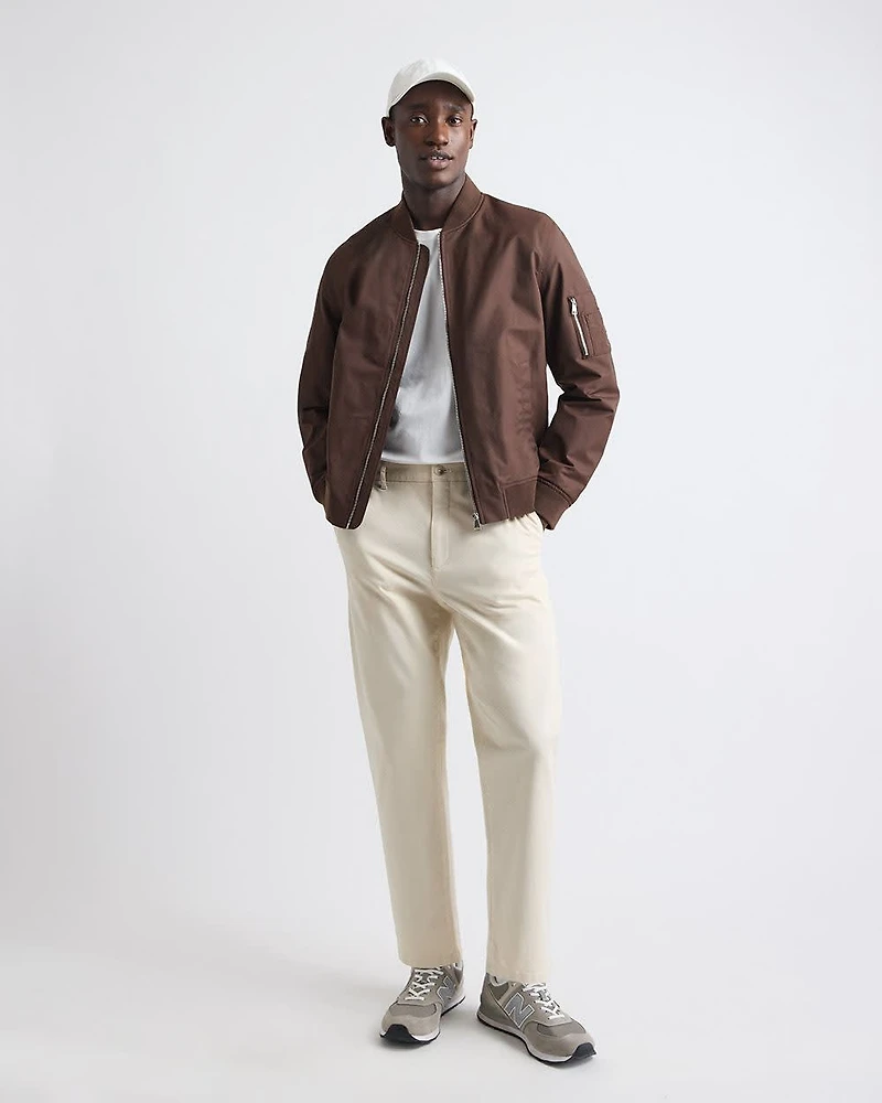 Veste Aviateur en Sergé Uni