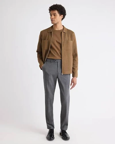 Pantalon Noir Essentiel à Coupe Étroite