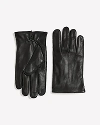 Leather Gloves with Cashmere Lining