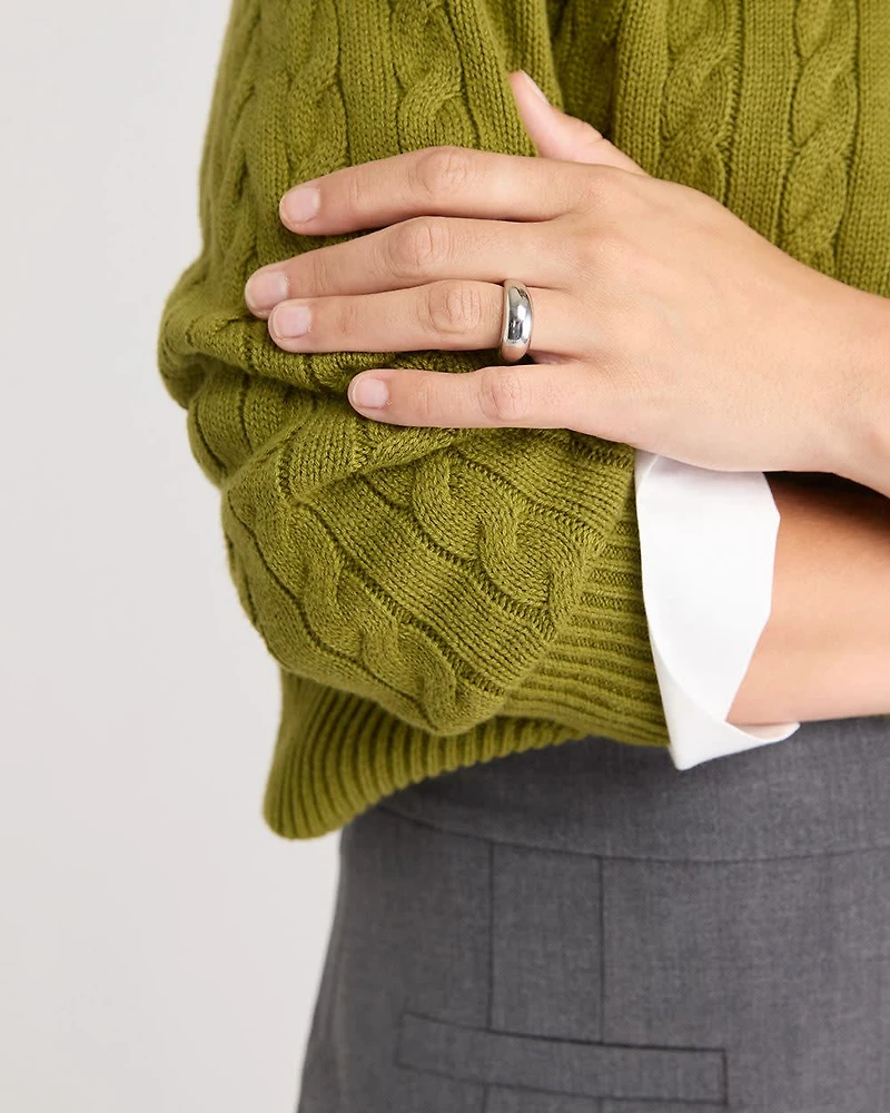 Bague à Effet Dôme