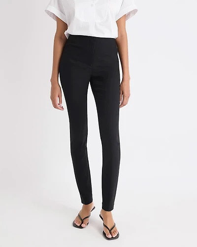 Pantalon Legging Long à Taille Haute