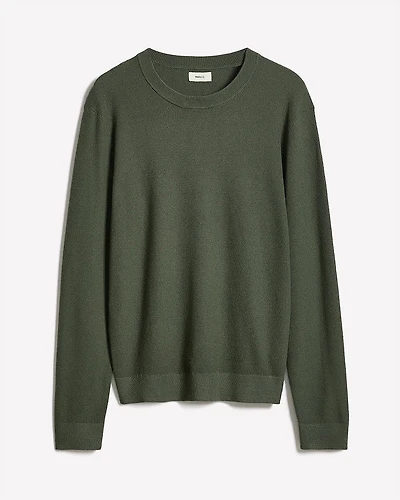 Long-Sleeve Crew-Neck Sweater