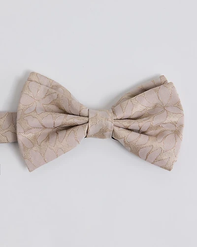 Tonal Floral Bow Tie