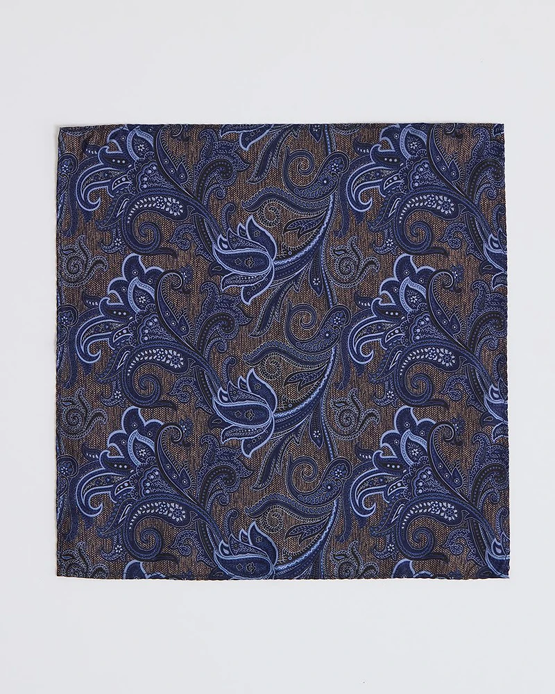 Handkerchief with Paisley Pattern
