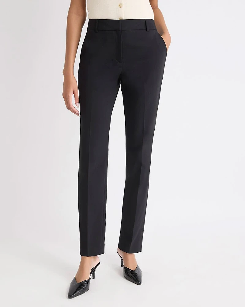 Limitless Mid-Rise Long Slim-Leg Signature Pant