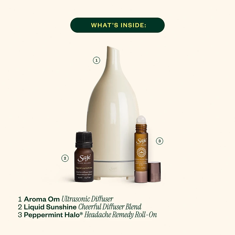 Best of Saje Wellness Kit Pearl Edition