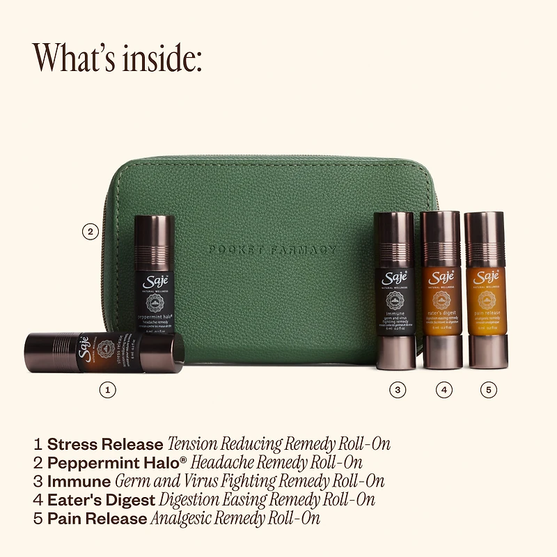 Pocket Farmacy Trio: Physical, Mindful, & Women's Edition