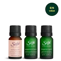 Vanilla & Chill, Peppermint Twist & Tangerine Royale