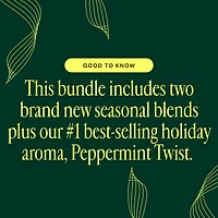 Vanilla & Chill, Peppermint Twist & Tangerine Royale