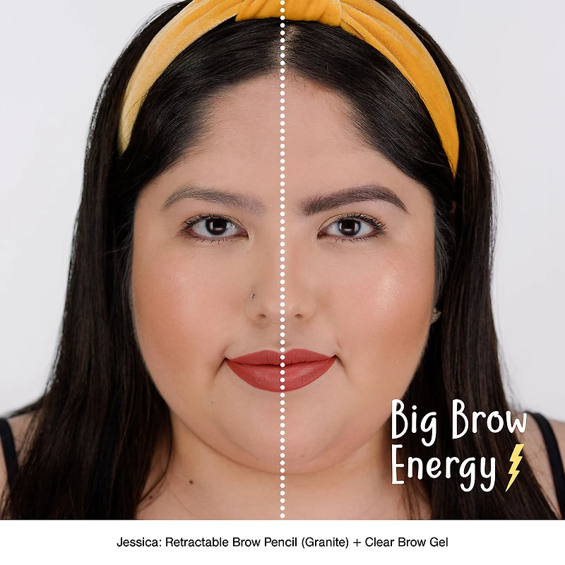 Crayon rétractable hydrofuge pour les sourcils