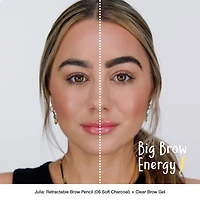 Crayon rétractable hydrofuge pour les sourcils