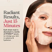 Masque de soin visage au sérum illuminant