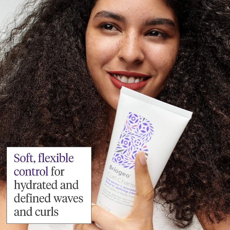 Crème de définition sans rinçage acide aminé de riz + avocat Curl Charisma™