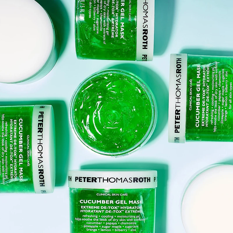 Masque en gel au concombre