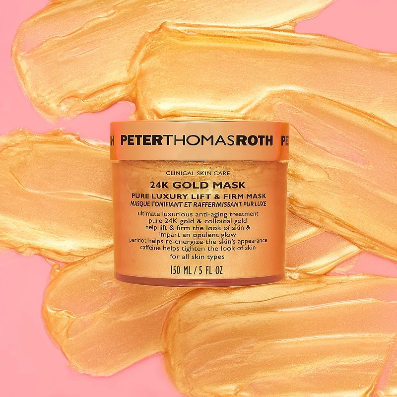 24K Gold Mask Masque tonifiant et raffermissant pur luxe