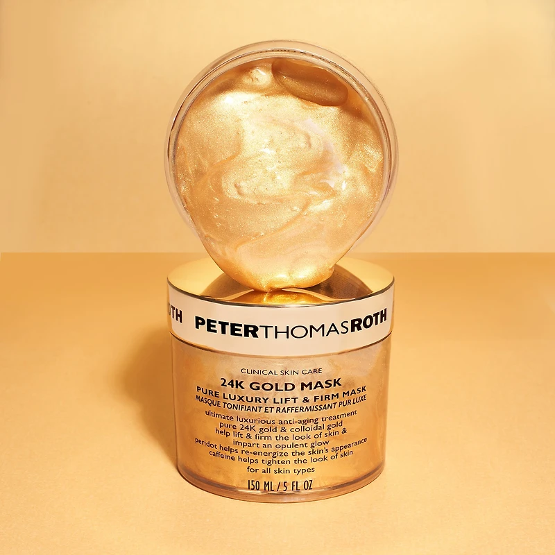 24K Gold Mask Masque tonifiant et raffermissant pur luxe