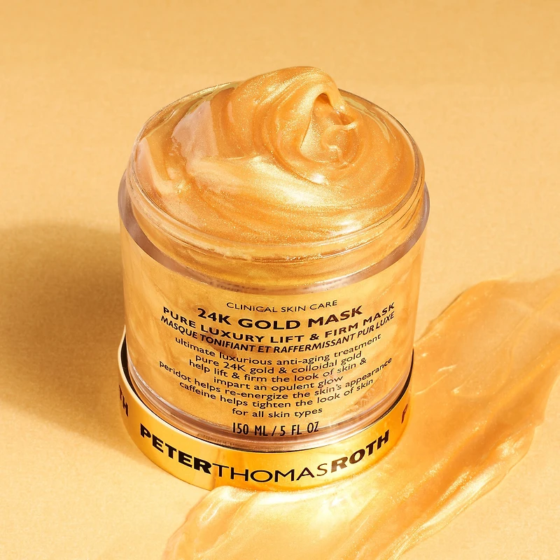 24K Gold Mask Masque tonifiant et raffermissant pur luxe