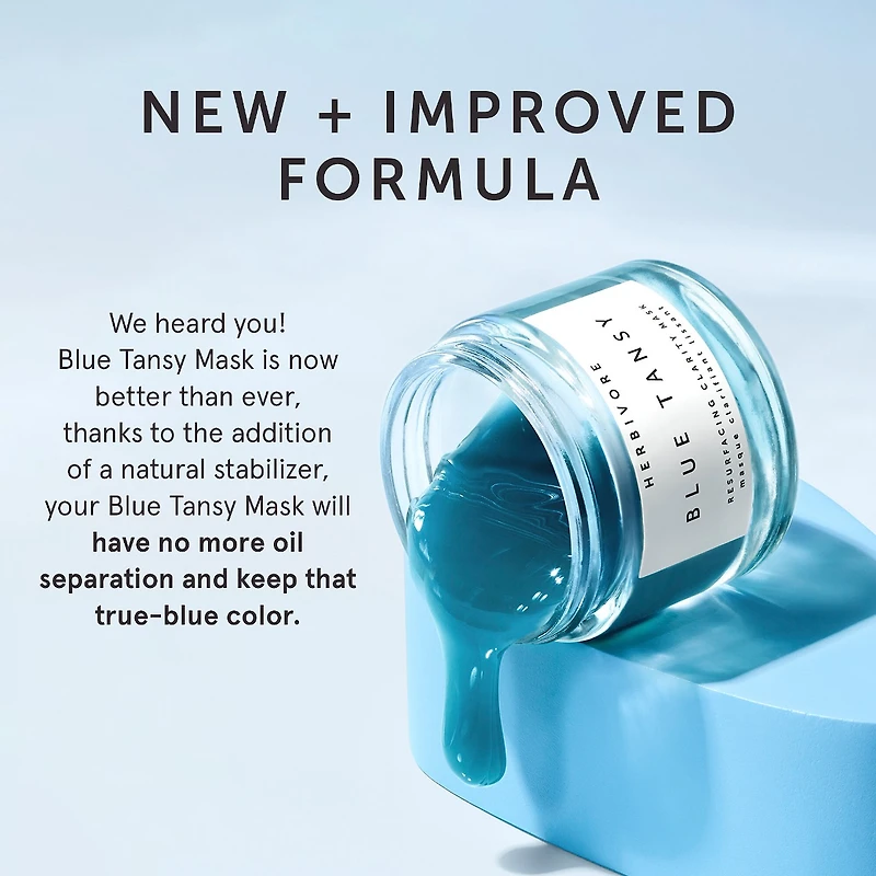 Blue Tansy BHA and Enzyme Pore Refining Mask