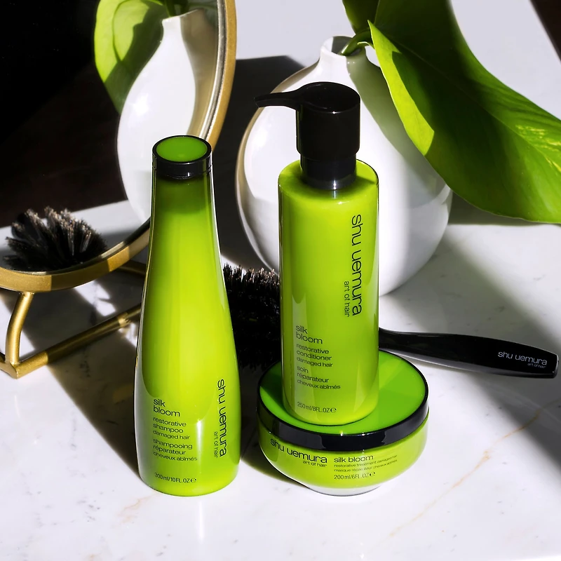 Masque capillaire réparateur pour cheveux abîmés Silk Bloom
