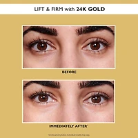 Timbres de gel hydratants pour les yeux 24K Gold Pure Luxury Liftants et raffermissants