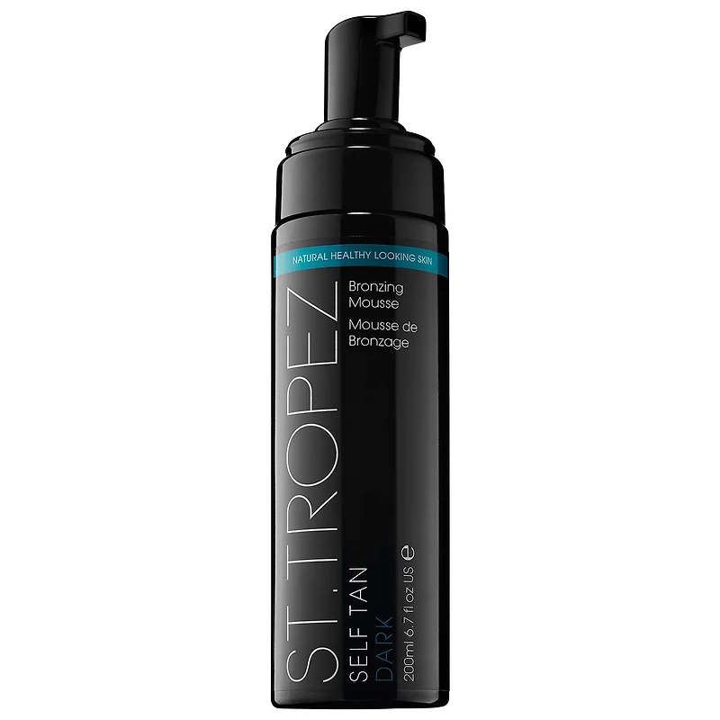 Mousse de bronzage foncé