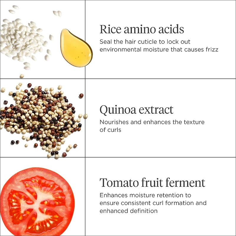 Gel de contrôle des frisottis Acides aminés de riz + quinoa Curl Charisma™