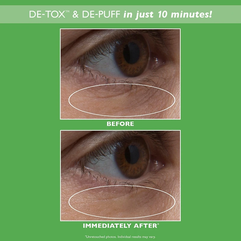 Timbres hydro-gel pour les yeux au concombre De-Tox™