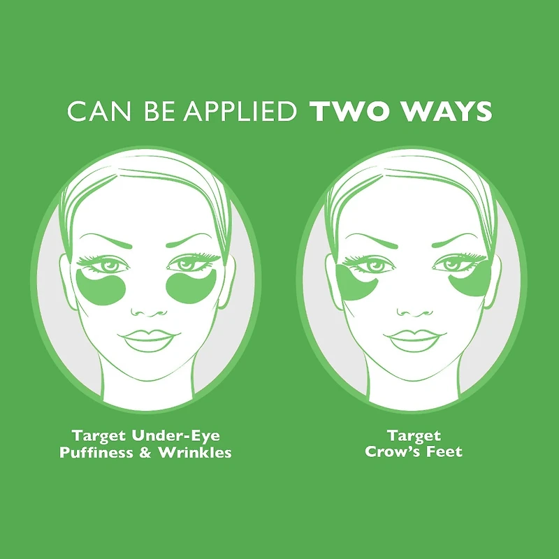 Timbres hydro-gel pour les yeux au concombre De-Tox™