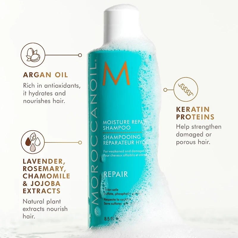 Shampoing hydratant réparateur