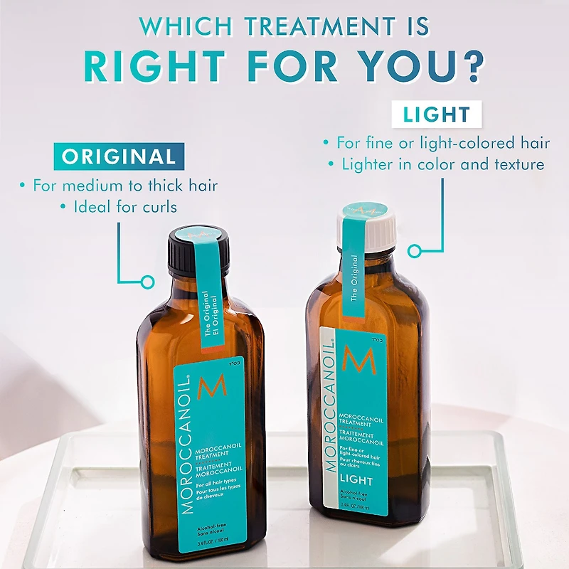 Huile de soin pour les cheveux Moroccanoil