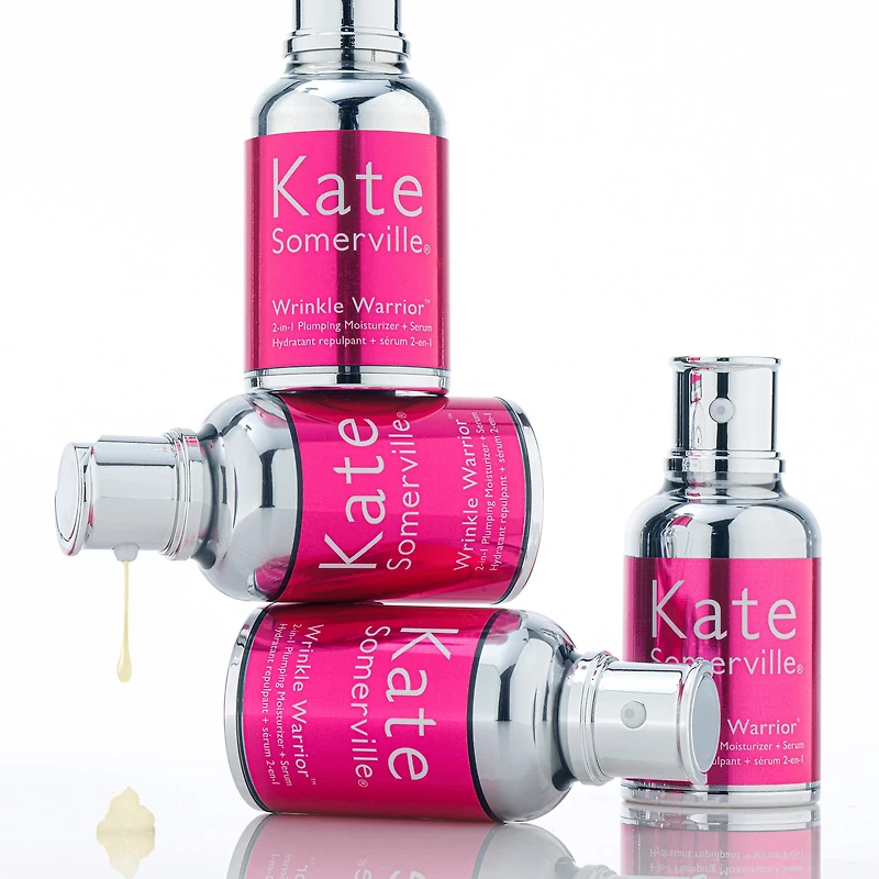Wrinkle Warrior™ 2-in-1 Plumping Moisturizer + Hyaluronic Serum