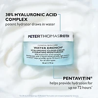 Crème hydratante effet vapeur à l’acide hyaluronique Water Drench